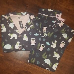 Pj Salvage Eskimo Friends Flannel Set!